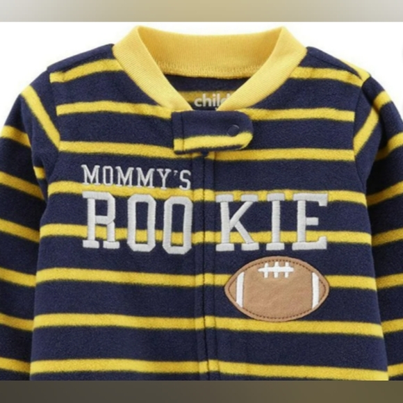 Child of Mine by Carter's Sleep N Play Bundle | 3-6 Mo | Multi Striped - Picture 9 of 11